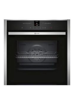 Neff B17Cr32N1B Built-In Single Oven With With Circotherm&Reg; Hot Air System - Stainless Steel